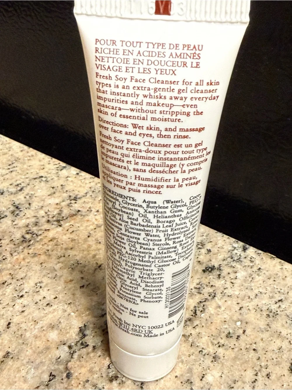 FRESH trial size soy face cleanser lotus youth preserve face cream - Picture 2 of 3